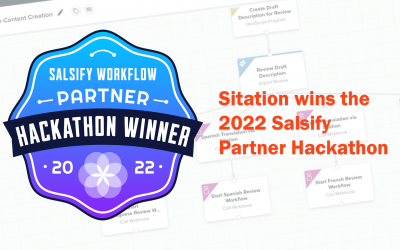 Sitation Wins the 2022 Salsify Partner Hackathon