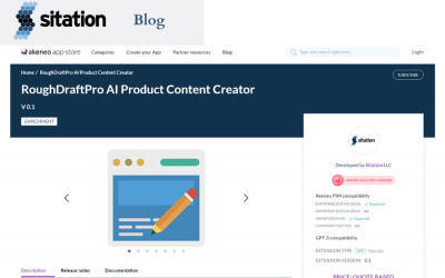 RoughDraftPro Content Creation in Akeneo: Why and How?