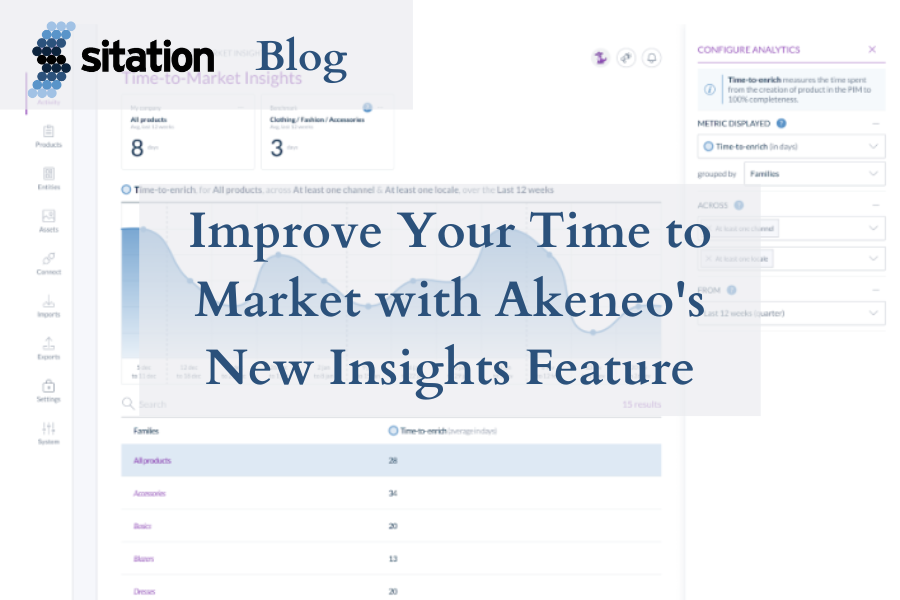 Improve Your Time to Market with Akeneo’s New Insights Feature