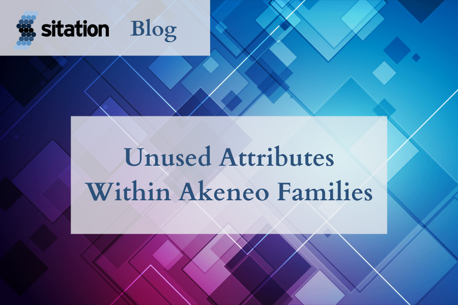Unused Attributes Within Akeneo Families