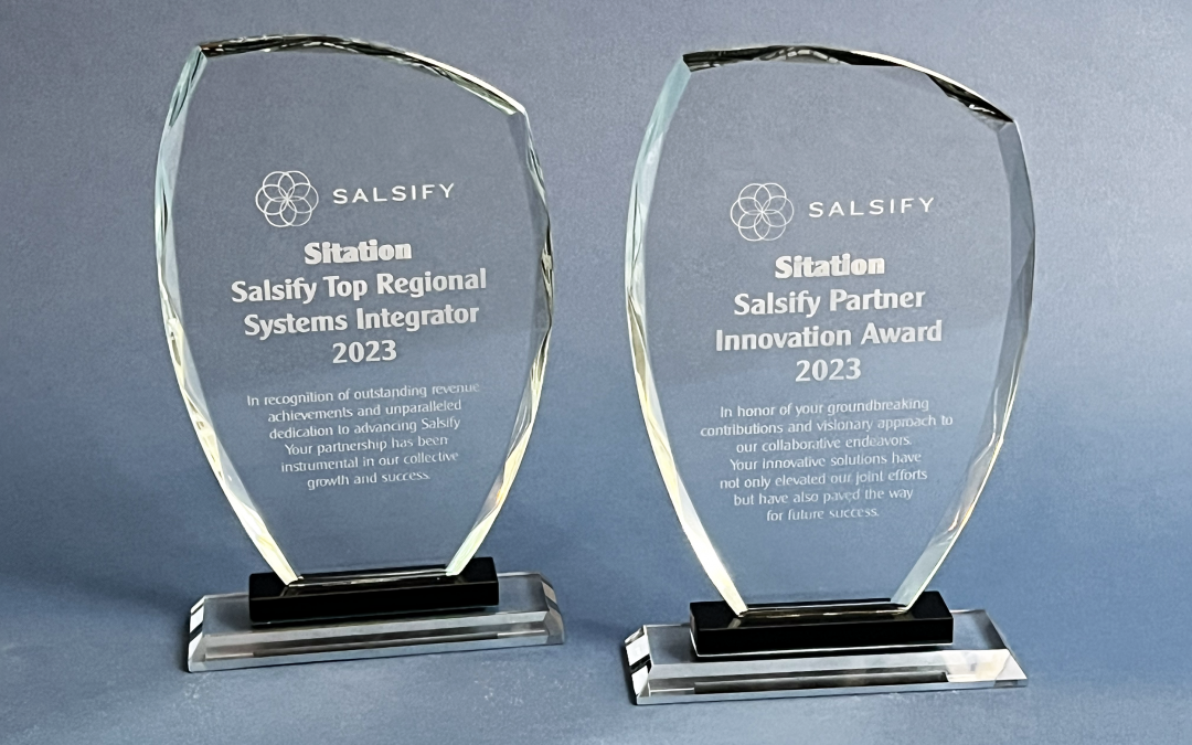 Sitation Honored as Salsify’s Top Regional Systems Integrator