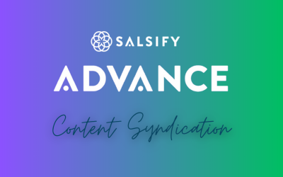 Salsify PXM Advance: Optimizing Content Syndication