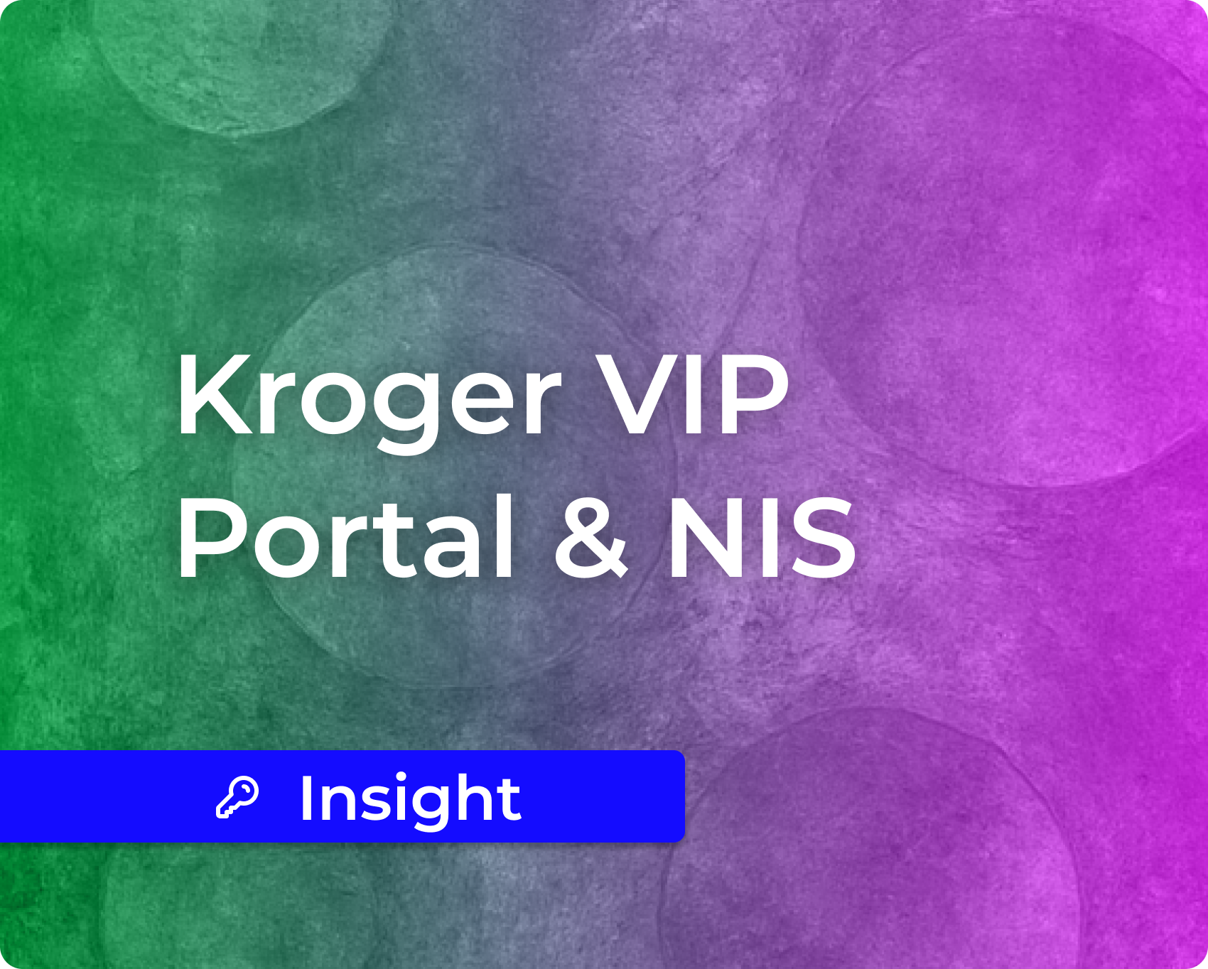 Choosing a New Syndication Path: From Kroger VIP Portal to NIS