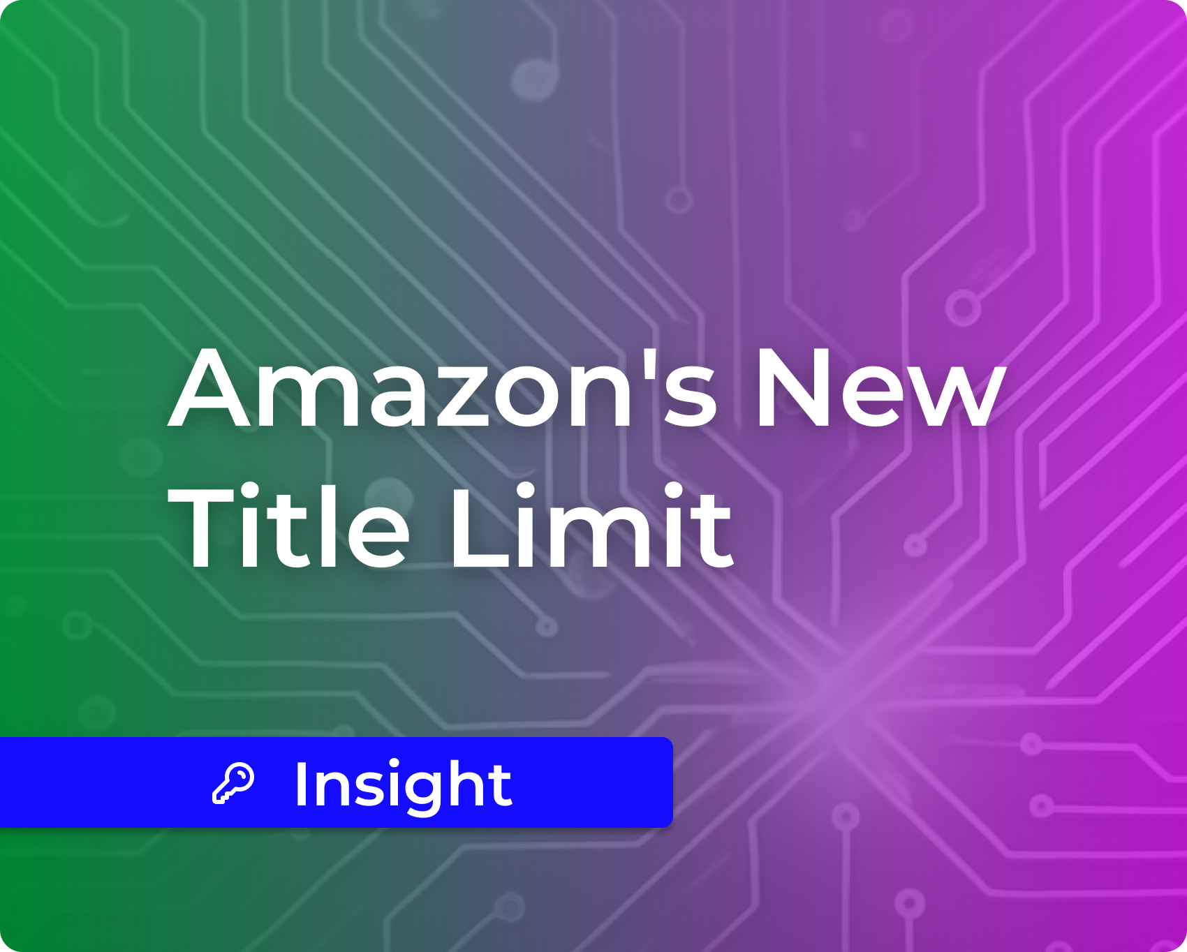 What Amazon’s New Title Limit Actually Means for Your Product Content Strategy