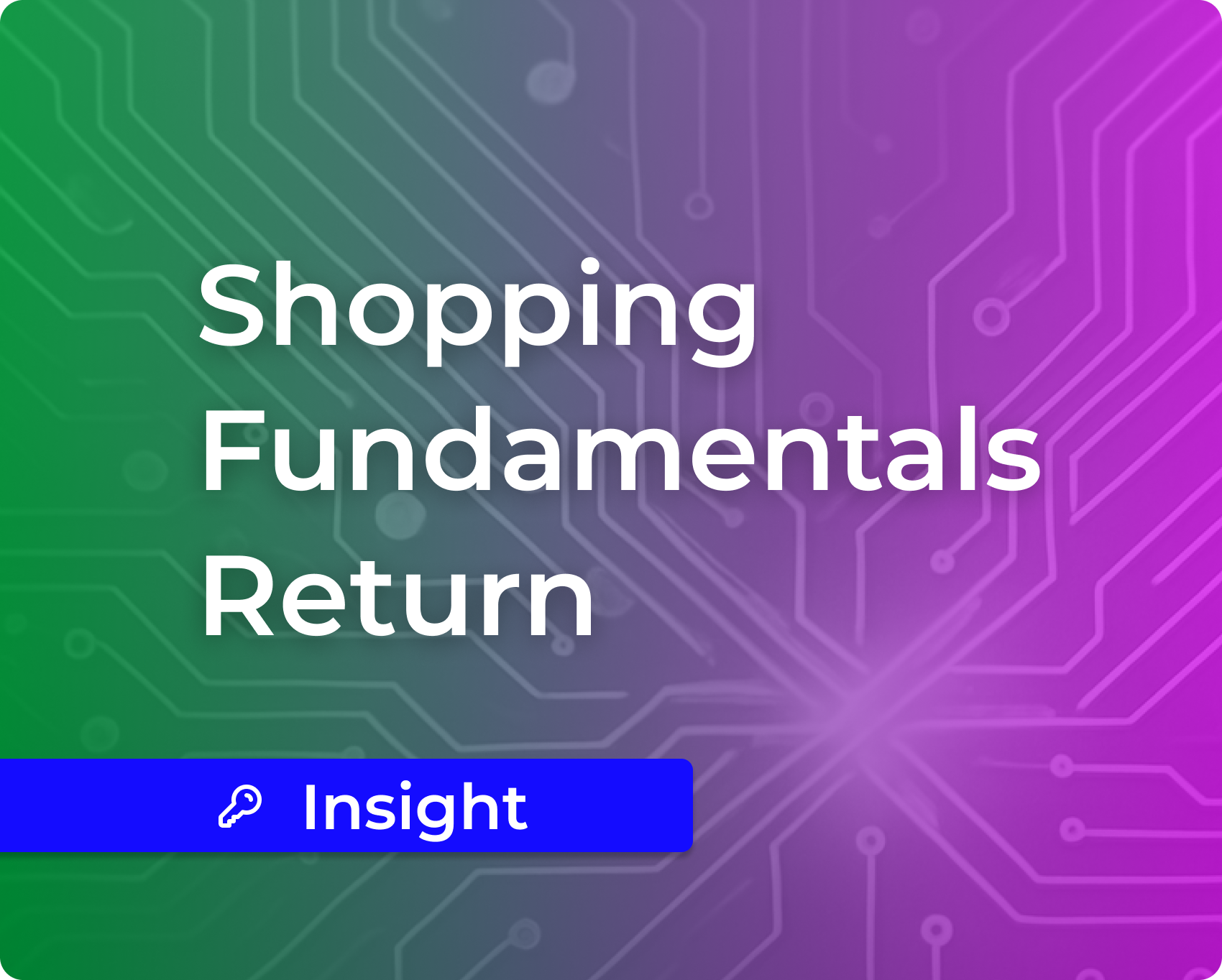Live Shopping and Influencer Buys Are Declining. Fundamentals Are Back.