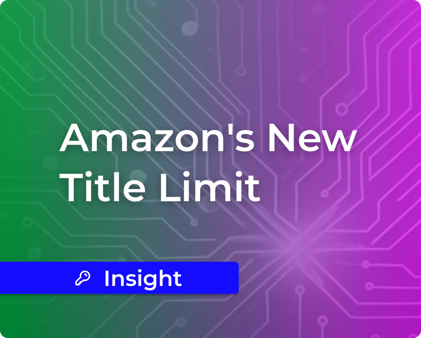What Amazon’s New Title Limit Actually Means for Your Product Content Strategy