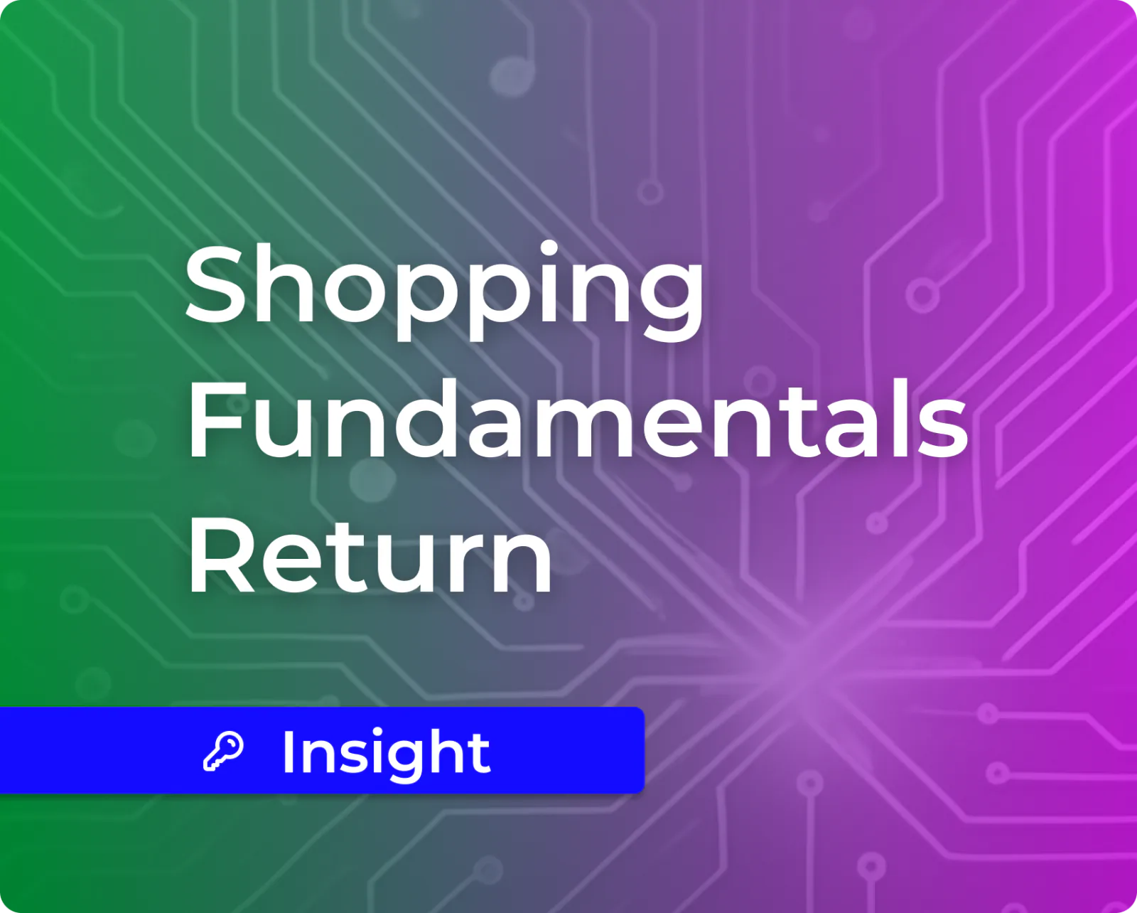 Live Shopping and Influencer Buys Are Declining. Fundamentals Are Back.
